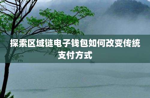 探索区域链电子钱包如何改变传统支付方式