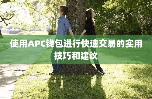 使用APC钱包进行快速交易的实用技巧和建议