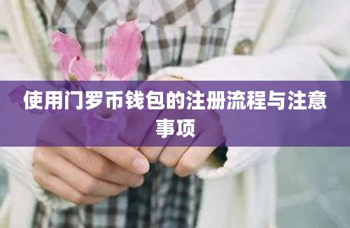 使用门罗币钱包的注册流程与注意事项