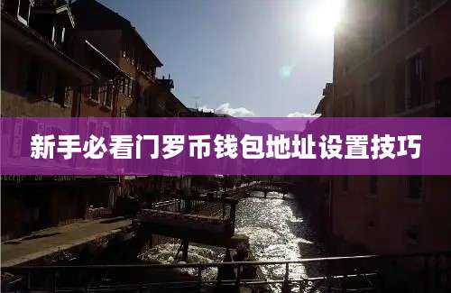 新手必看门罗币钱包地址设置技巧