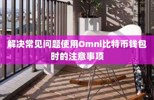 解决常见问题使用Omni比特币钱包时的注意事项