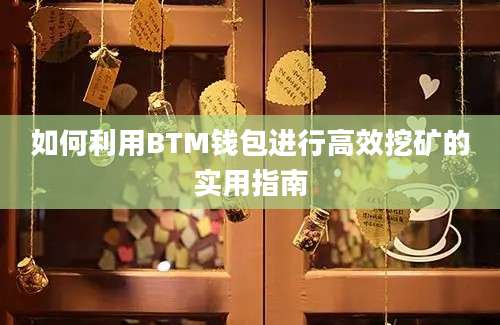 如何利用BTM钱包进行高效挖矿的实用指南