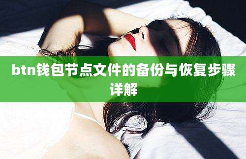 btn钱包节点文件的备份与恢复步骤详解