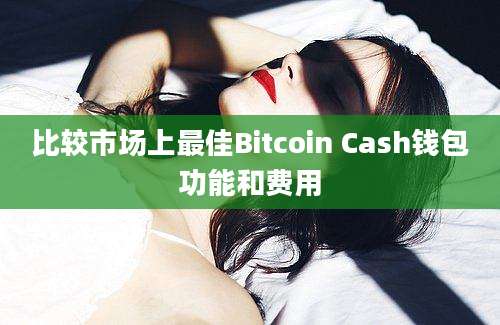 比较市场上最佳Bitcoin Cash钱包功能和费用