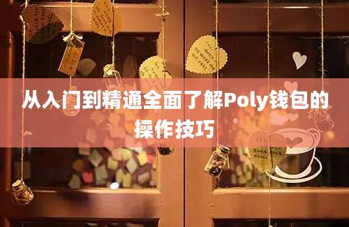 从入门到精通全面了解Poly钱包的操作技巧