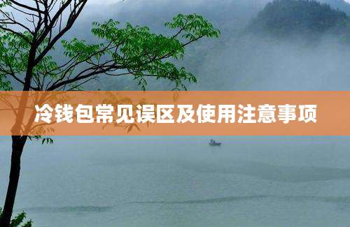 冷钱包常见误区及使用注意事项