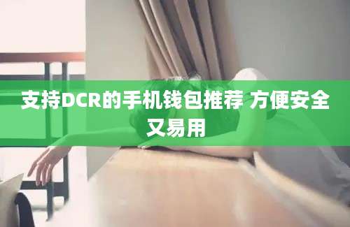 支持DCR的手机钱包推荐 方便安全又易用