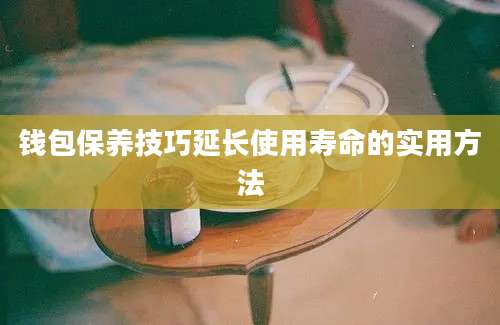 钱包保养技巧延长使用寿命的实用方法