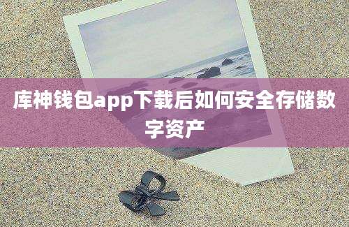 库神钱包app下载后如何安全存储数字资产