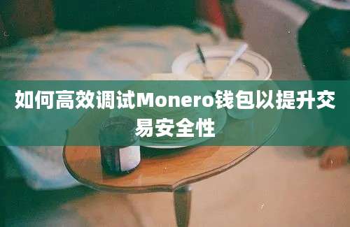 如何高效调试Monero钱包以提升交易安全性