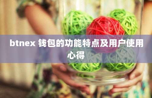 btnex 钱包的功能特点及用户使用心得